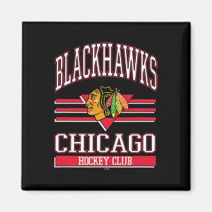 Imã Clube de Hóquei Chicago Blackhawks Preto Licenciad