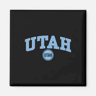 Imã Clube de Hóquei de Utah Arco Sobre Cinza Nhl Licen