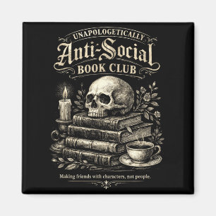 Imã Clube de leitura de introvertidos comediantes soci