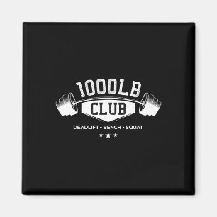 Imã Clube de Levantamento de Peso de 1000 Libras Acade