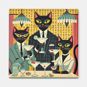 Imã Clube de Martini Negro e Futuro