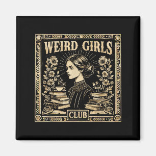 Imã Clube de Meninas Estranhas Arte Gótica Feminista V