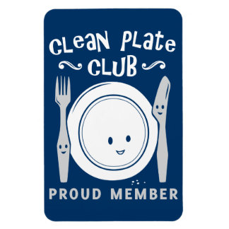 Ímã Clube de Placa Limpa