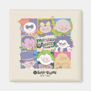 Imã Clube do Gráfico da Ameaça Vilã da Sociedade da DC