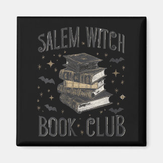 Imã Clube do Livro Salem Vintage Feminino Gato Preto L