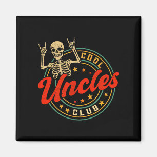 Imã Clube dos Tios Legais Vintage Divertido Tio Novo H
