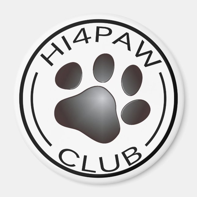 Imã Clube HI4PAW (Frente)