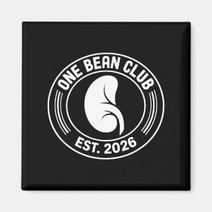 Imã Clube One Bean 2026 Transplante de Doador de Rim
