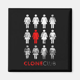 Imã Clube órfão do clone do preto   Leda