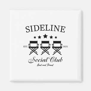 Imã Clube Social da Linha Lateral Alto e Orgulhoso Mãe