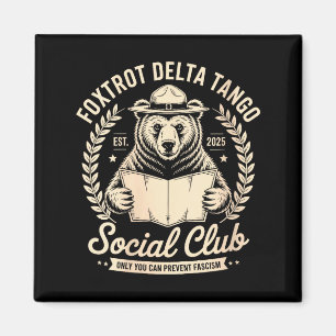 Imã Clube Social Foxtrot Delta Tango Feminino Só Você