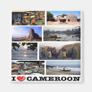 Imã CM - Camarões - ILove- Colagem
