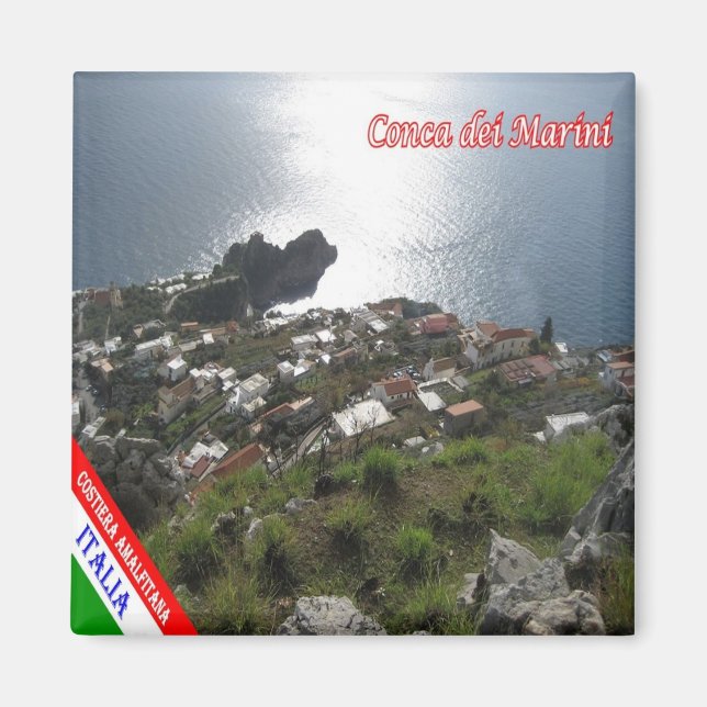 Imã CMP111 AMALFI COAST, Conca dei Marini, geladeira (Frente)
