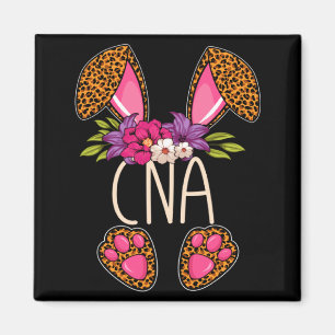 Imã Cna Leopardo Coelho Feliz Domingo de Páscoa Ovo Pá