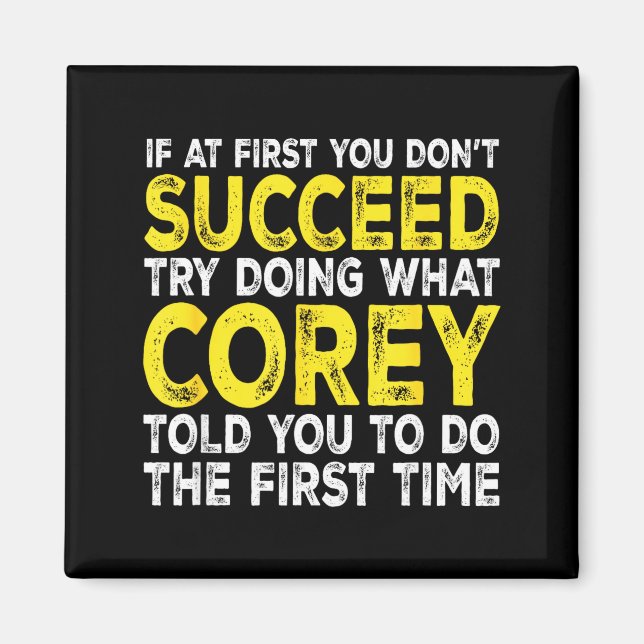Imã Co - If At First You Don't Succeed Try Doing What  (Frente)