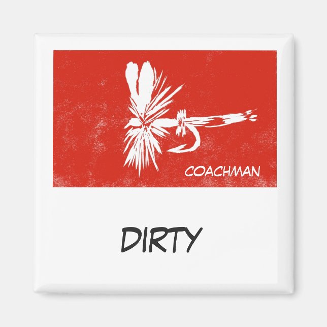 Imã "Coachman" Dish Washer Status Magnet (Frente)