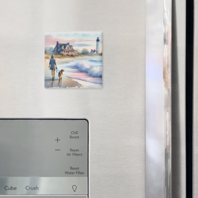 Imã Coastal Walk to Lighthouse at Sunset (In Situ (Fridge))