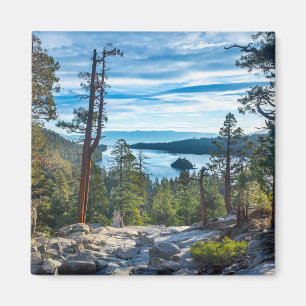Imã Coastline Emerald Bay, Lake Tahoe, Califórnia