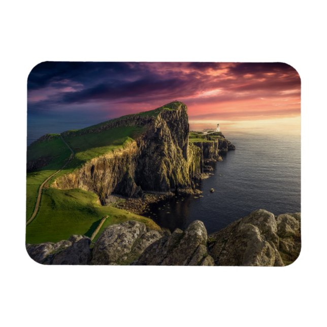 Ímã Coastline | Ilha de Skye, Escócia (Horizontal)
