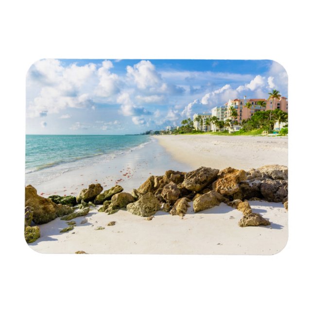 Ímã Coastline | Naples Pier, Southwest Florida (Horizontal)