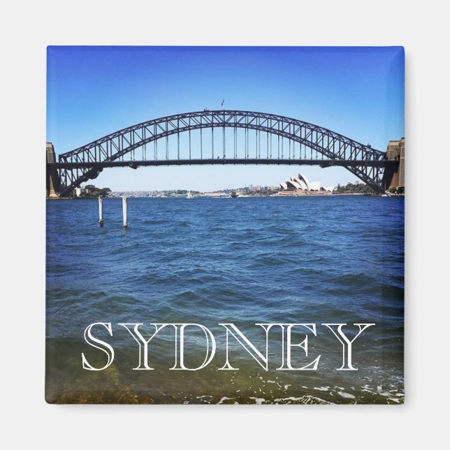 Imã coathanger sydney (Frente)