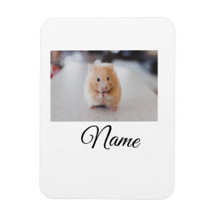 Ímã Cobertor personalizado com foto de animal colorido