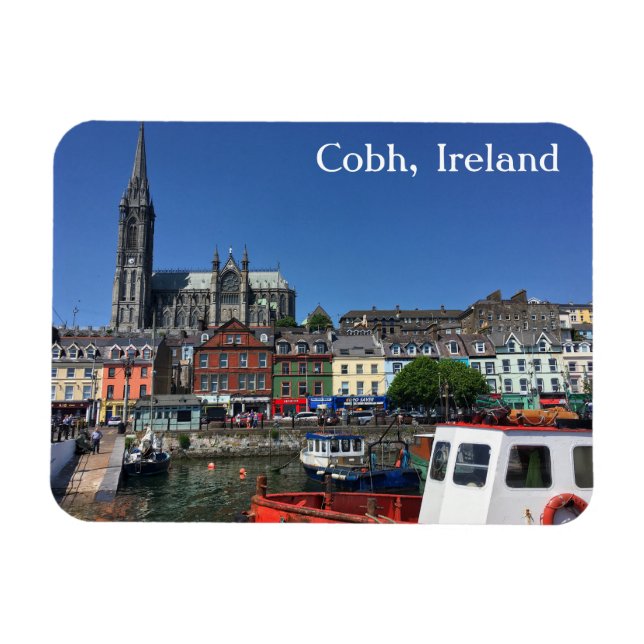 Ímã Cobh, Ireland View do Pier Magnet (Horizontal)