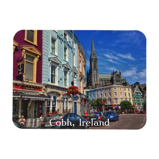 Ímã Cobh, Irlanda Magnet (Horizontal)