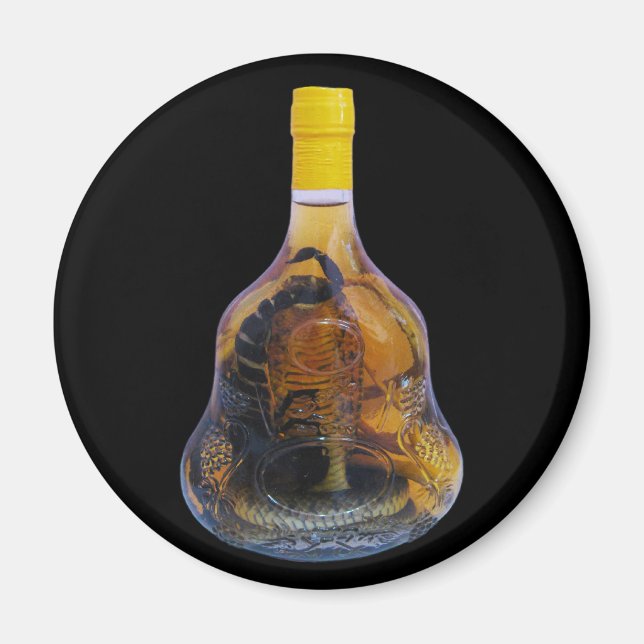 Imã Cobra Cobra Vs Scorpion Whiskey ... Yadong Lao (Frente)