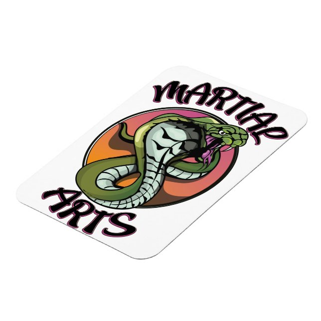 Ímã Cobra de Artes Marciais (Left Side)