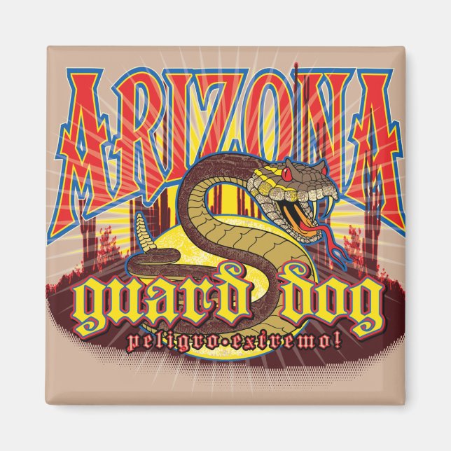 Imã Cobra do Arizona de Guarda (Frente)