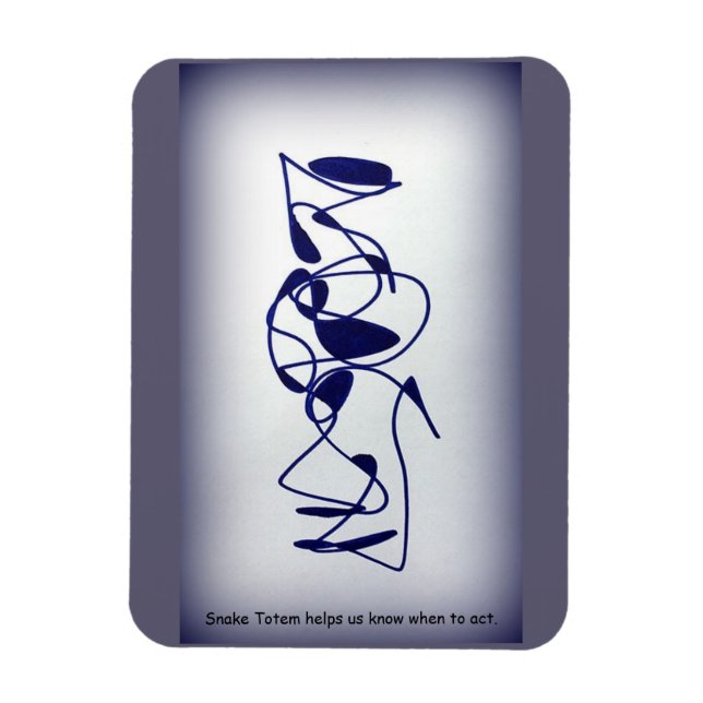 Ímã Cobra Totem (Vertical)