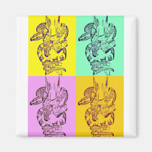 Imã Cobras do pop art