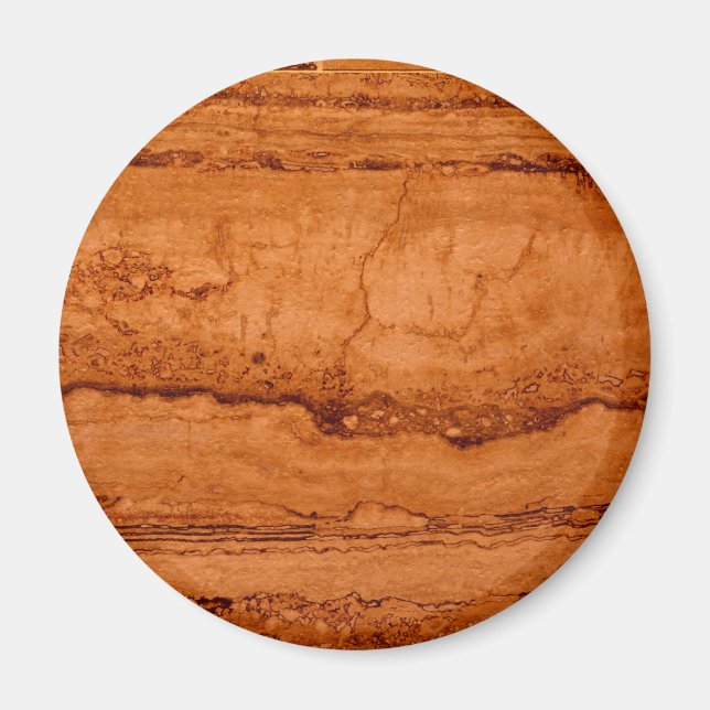 Imã Cobre Canyon Granite, dourado âmbar Montanhas Sedo (Frente)