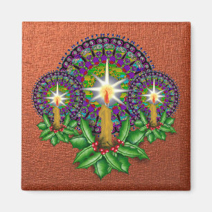 Imã Cobre do ímã do Natal do Victorian