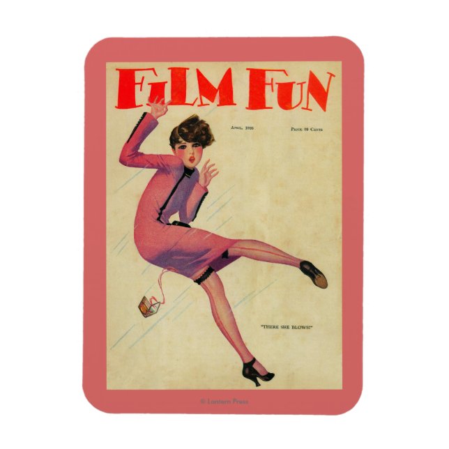 Ímã Cobrir da Revista Film Fun (Vertical)