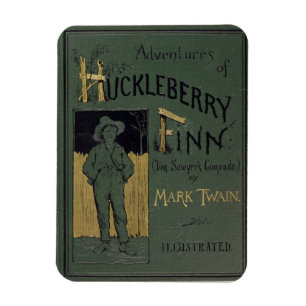 Ímã Cobrir de 'Aventuras do Fim de Huckleberry' por Ma