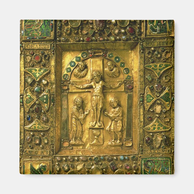 Imã Cobrir de Evangelho, Ottoniano, Alemanha, 11 sécul (Frente)