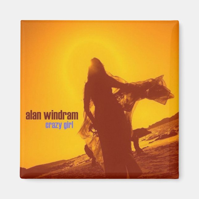 Imã cobrir de menina louca (Frente)