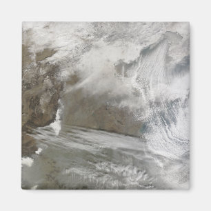 Imã Cobrir de neve circunda Bo Hai