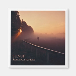 Imã Cobrir do nascer do sol de Saratoga