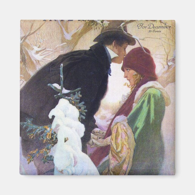 Imã Cobrir Internacional de Hearst, Alphonse Mucha (Frente)