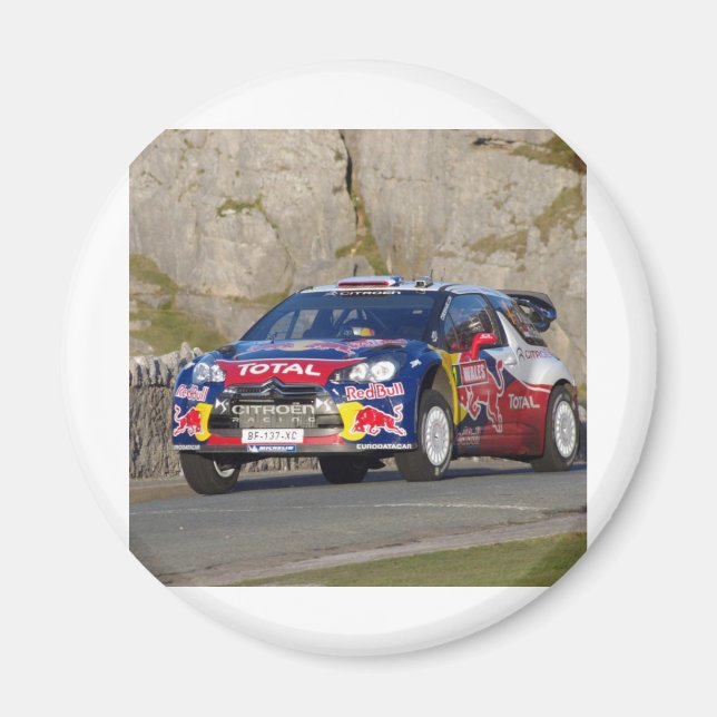 Imã Cobrir Rally Car WRC (Frente)