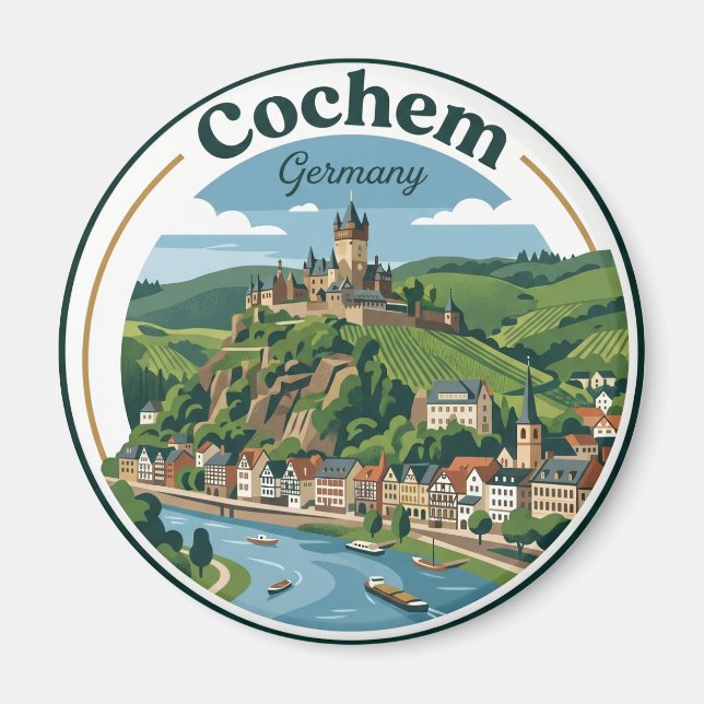 Imã Cochem Alemanha (Frente)