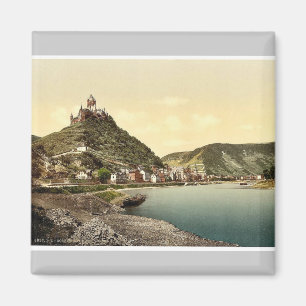 Imã Cochem e castelo, Moselle, vale de, cla de