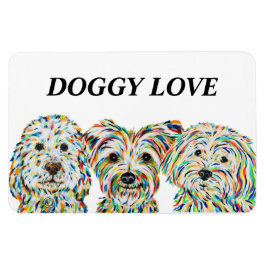 Ímã Cockapoo, Yorkshire Terrier e Maltipoo Magnet