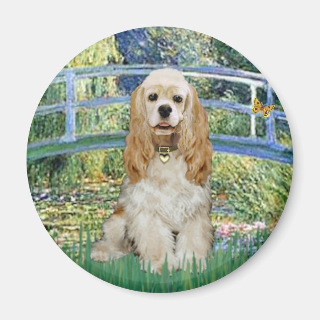 Imã Cocker (Buff) - Ponte (Frente)