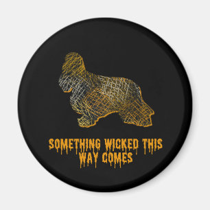 Imã Cocker Spaniel Dog Diversão Halloween