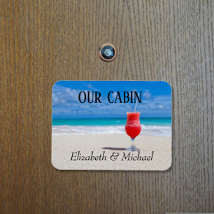 Ímã Cocktail de Oceano de Praia de Porta de Cruzeiro P