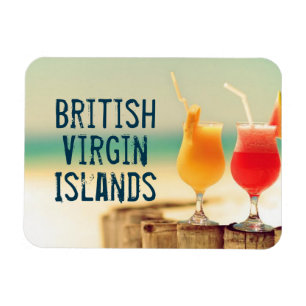 Ímã cocktails das Ilhas Virgens Britânicas